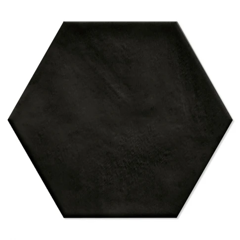 Hexagon Klinker Colorain Svart Matt 20x23 cm